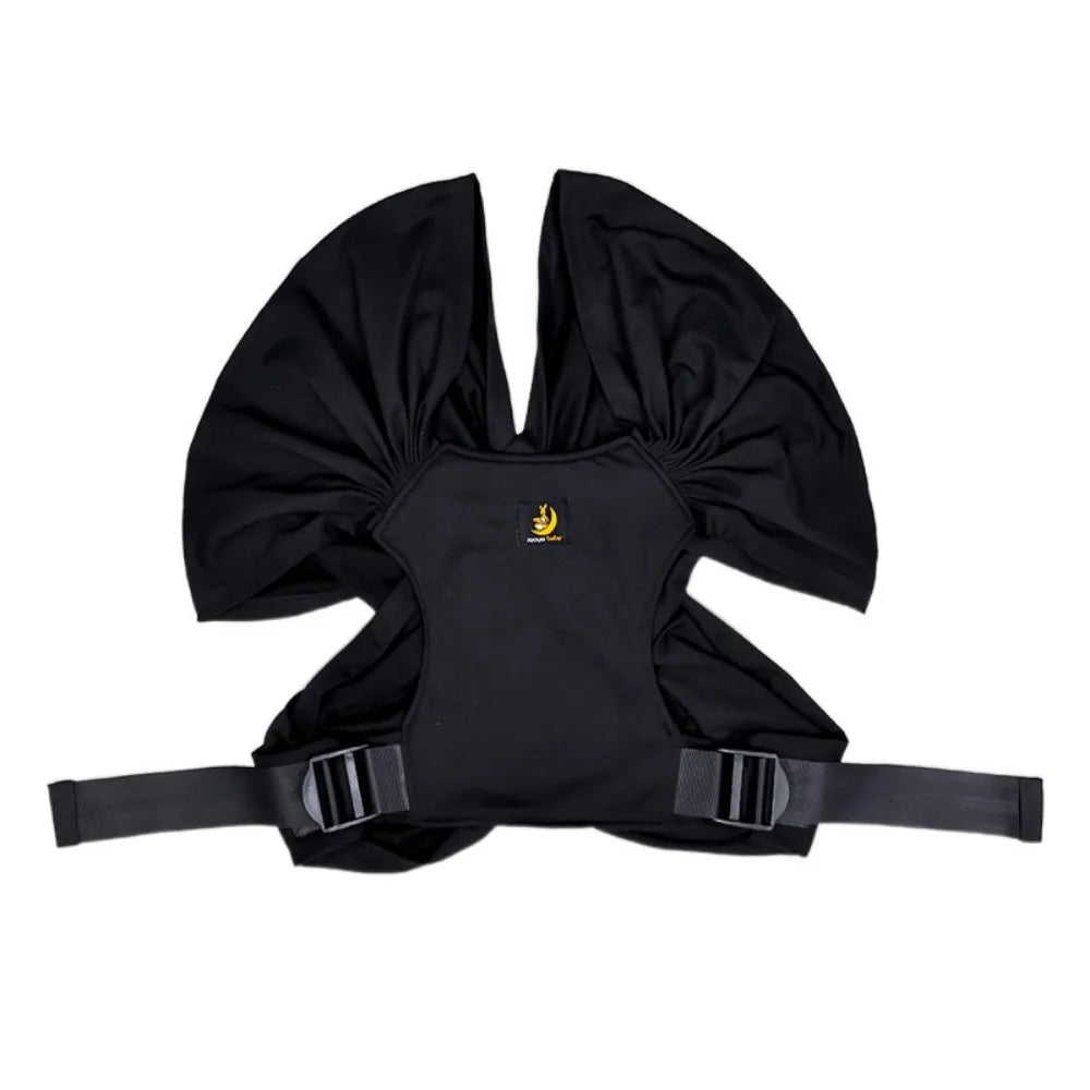 Echarpe porte bebe noir exposée 