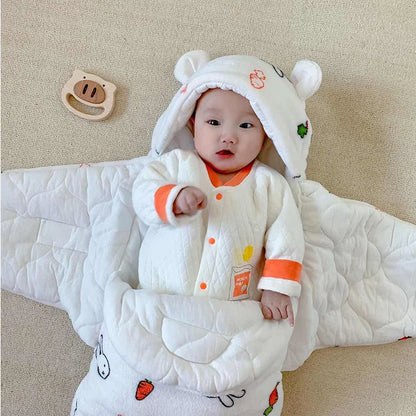 Nid d'ange bébé lapin, bébé couché sur le tapis