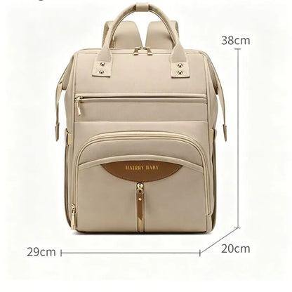 Sac à dos maternité kaki avec les dimensions