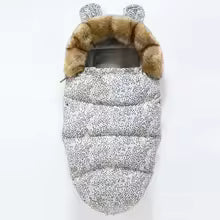 chanceliere bebe blanc points gris