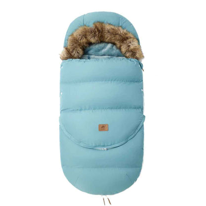 chanceliere poussette bebe turquoise