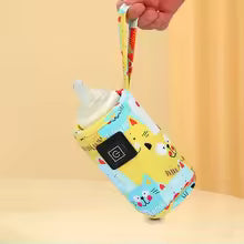 chauffe biberon portable jaune bien présenté